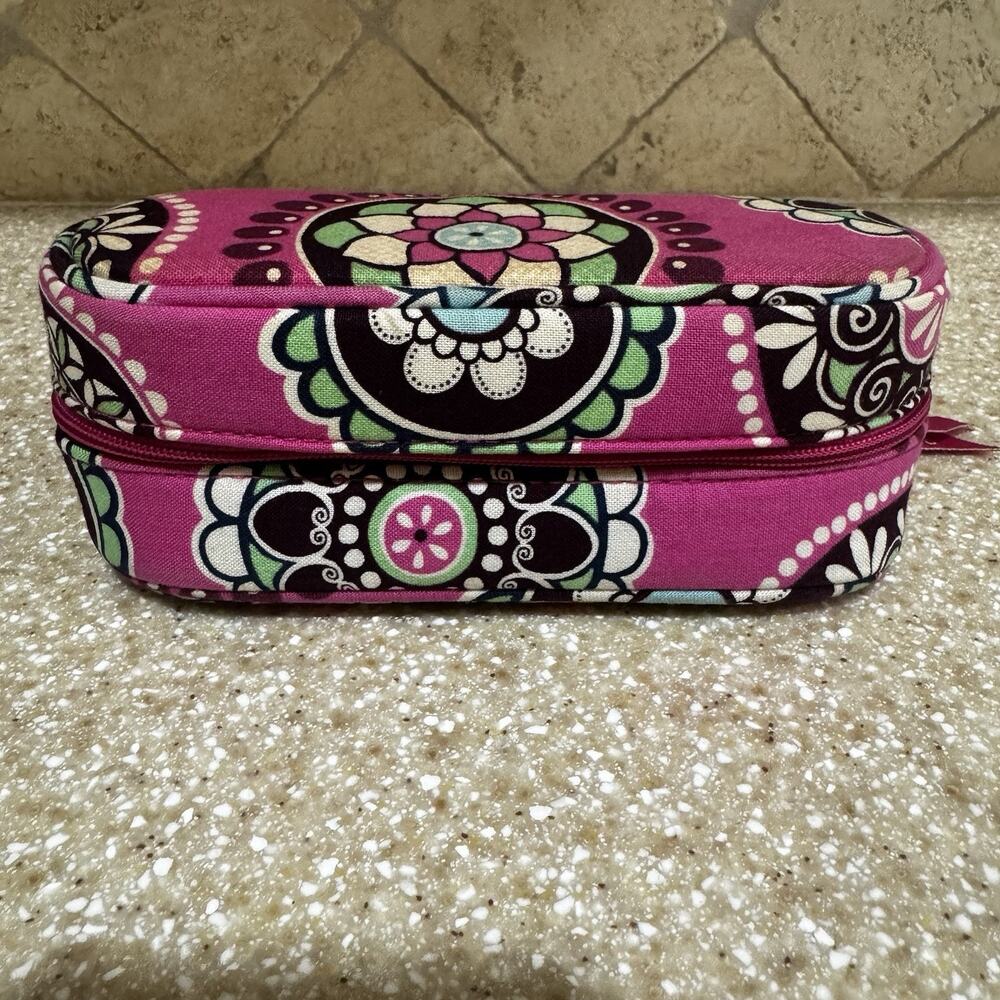 Vera Bradley Cupcakes Pink Glasses Zip Around Case Readers Sunglasses